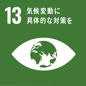 SDGs 13　気候変動に具体的な対策を